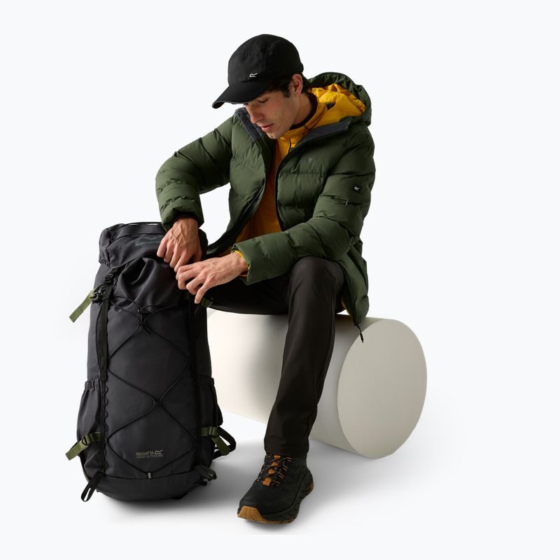Men's insulated jacket REGATTA Altoro Thermal dark khaki/sunset 5