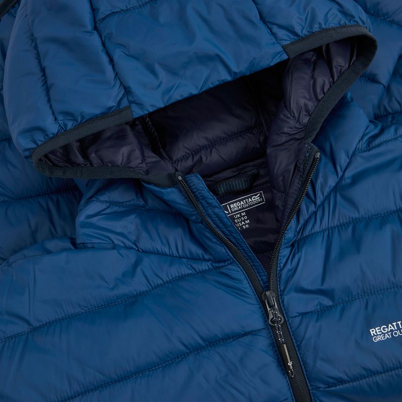 Men's down jacket REGATTA Hooded Marizion aviator blue 4