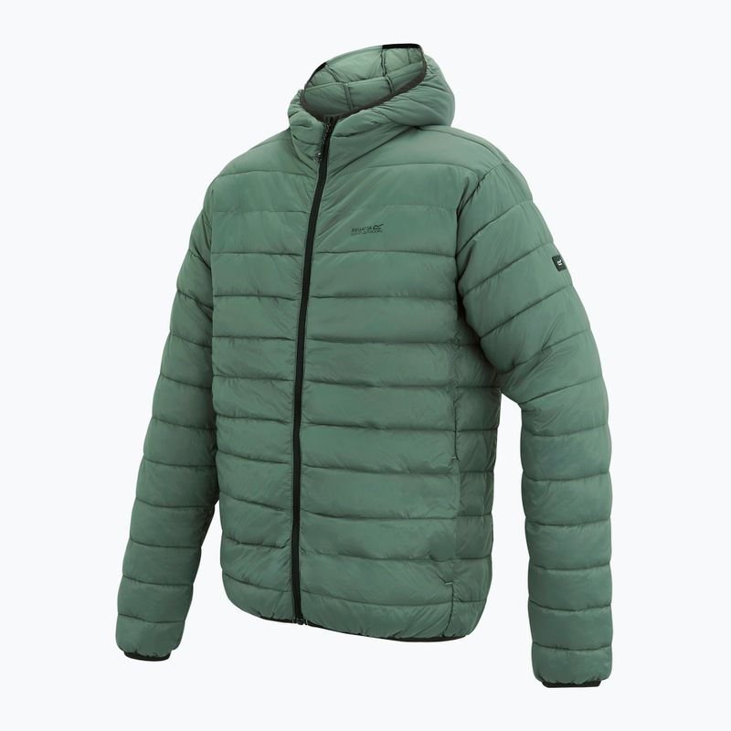 Men's down jacket REGATTA Hooded Marizion dark forest green 3