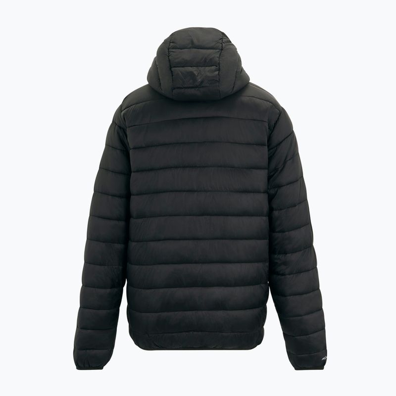 Men's down jacket REGATTA Hooded Marizion black/burnt henna 10