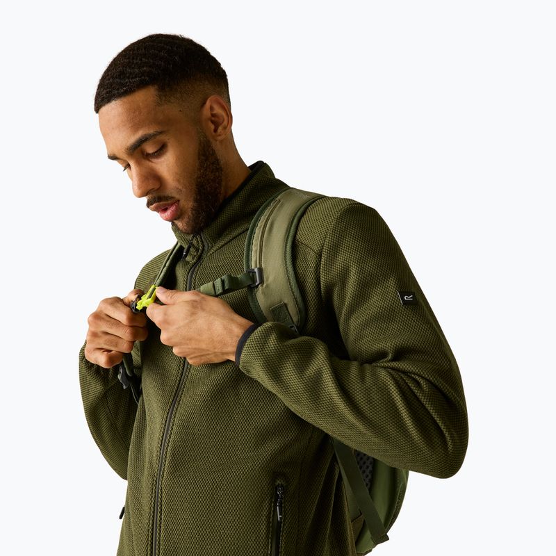 Men's fleece sweatshirt REGATTA Torrens dark khaki 5