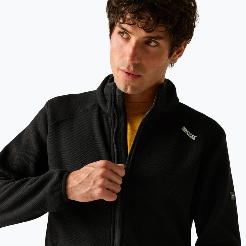Men's fleece sweatshirt REGATTA Torrens black/black 6