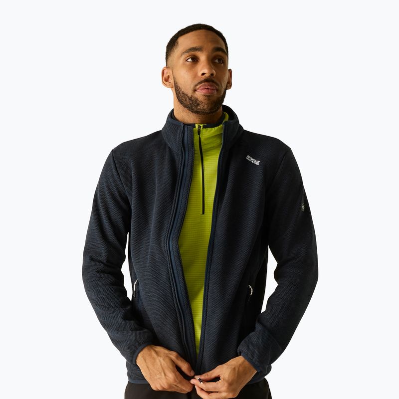Men's fleece sweatshirt REGATTA Torrens navy/navy 5