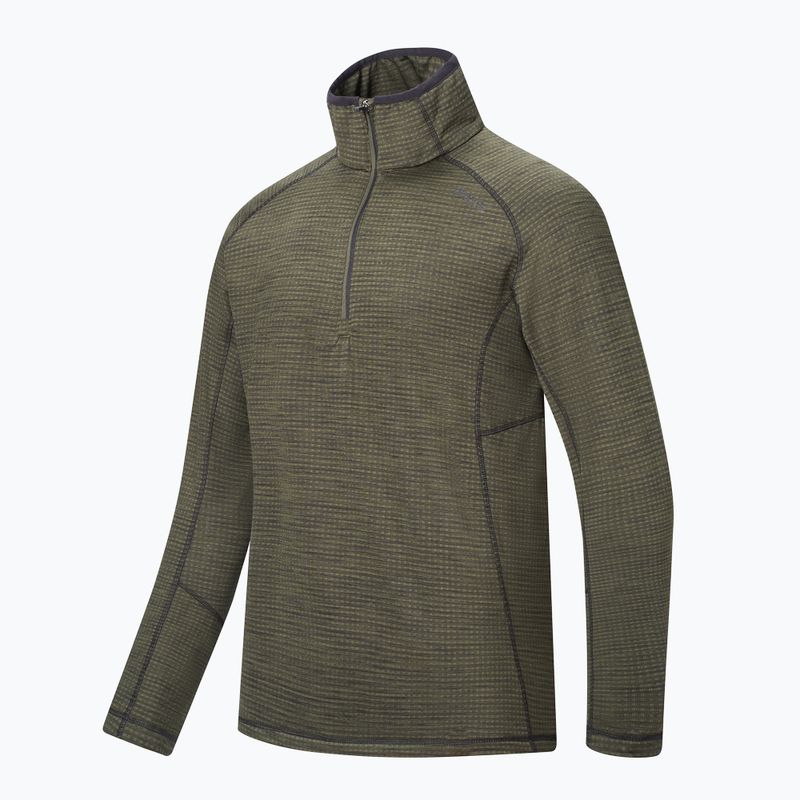Men's fleece sweatshirt REGATTA Yonder II dark khaki 9