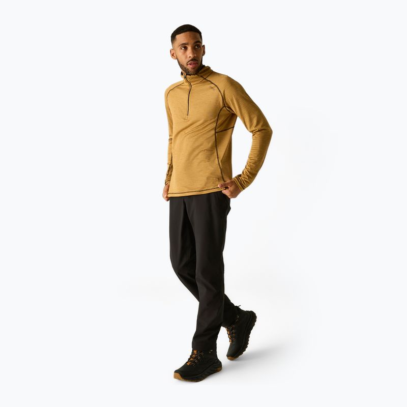 Men's fleece sweatshirt REGATTA Yonder II wood brown 2