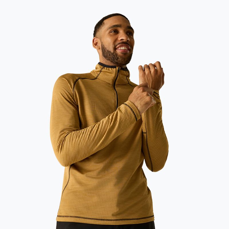 Men's fleece sweatshirt REGATTA Yonder II wood brown 3