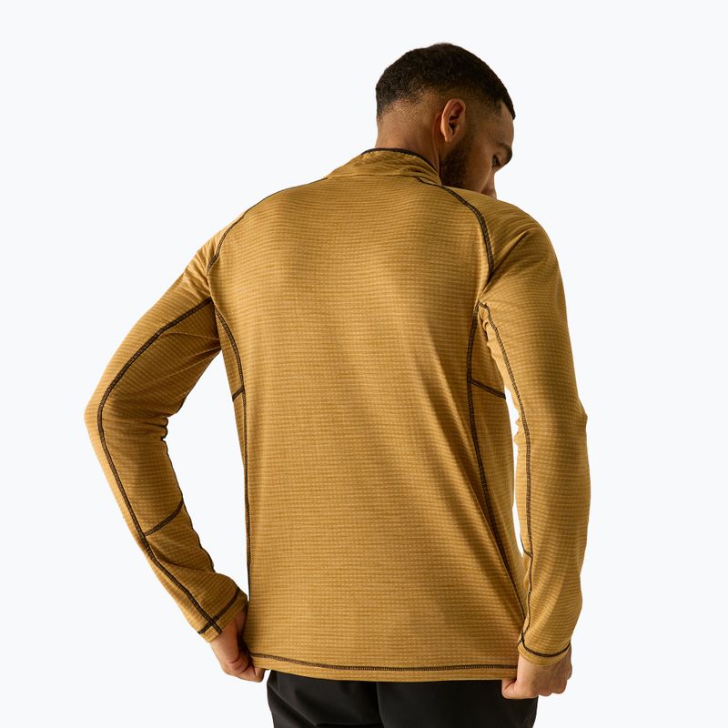 Men's fleece sweatshirt REGATTA Yonder II wood brown 4