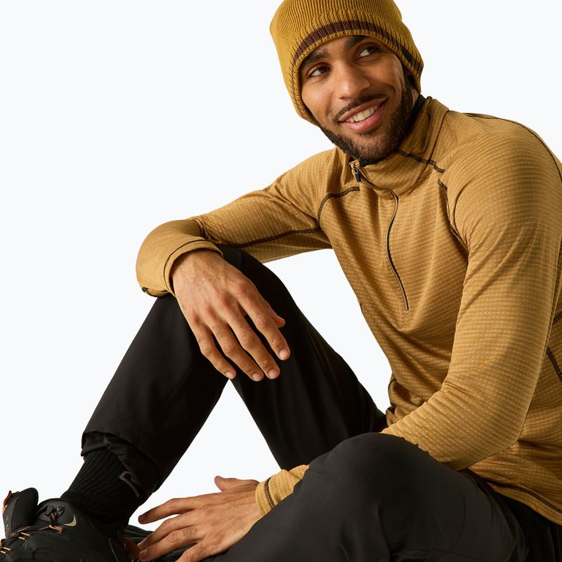 Men's fleece sweatshirt REGATTA Yonder II wood brown 5