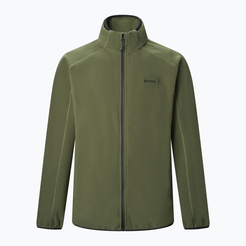 Men's fleece sweatshirt REGATTA Hadfield dark khaki 7