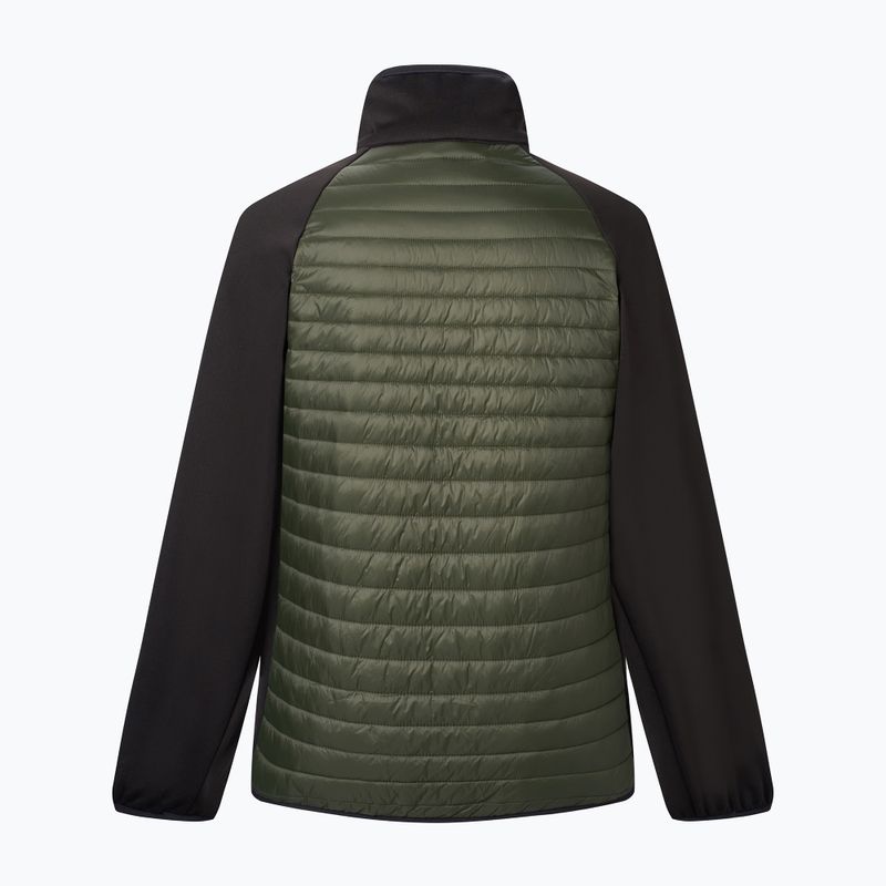 Men's hybrid jacket REGATTA Clumber Hybrid dark khaki/black/sunset 8