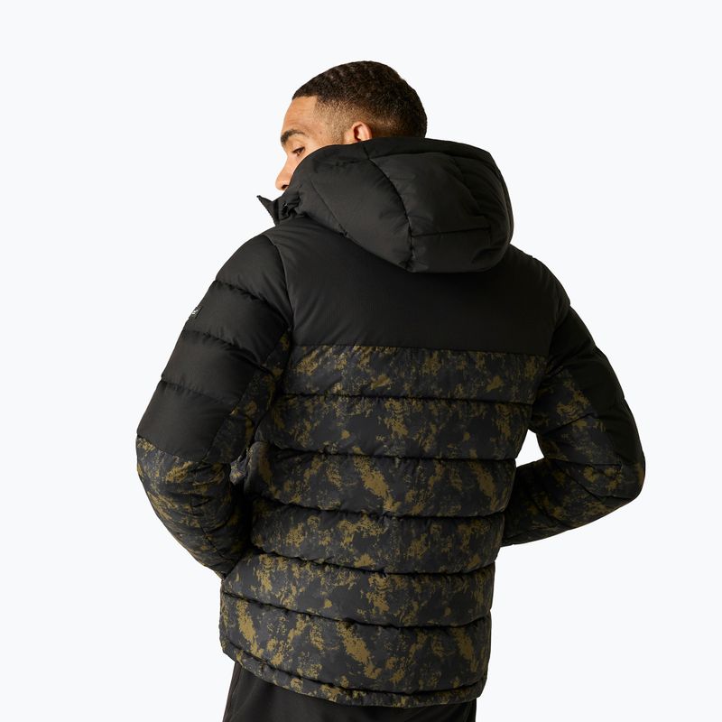 Men's insulated jacket REGATTA Aldthron textured print/black 3