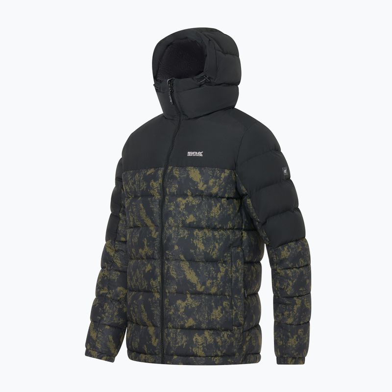 Men's insulated jacket REGATTA Aldthron textured print/black 10