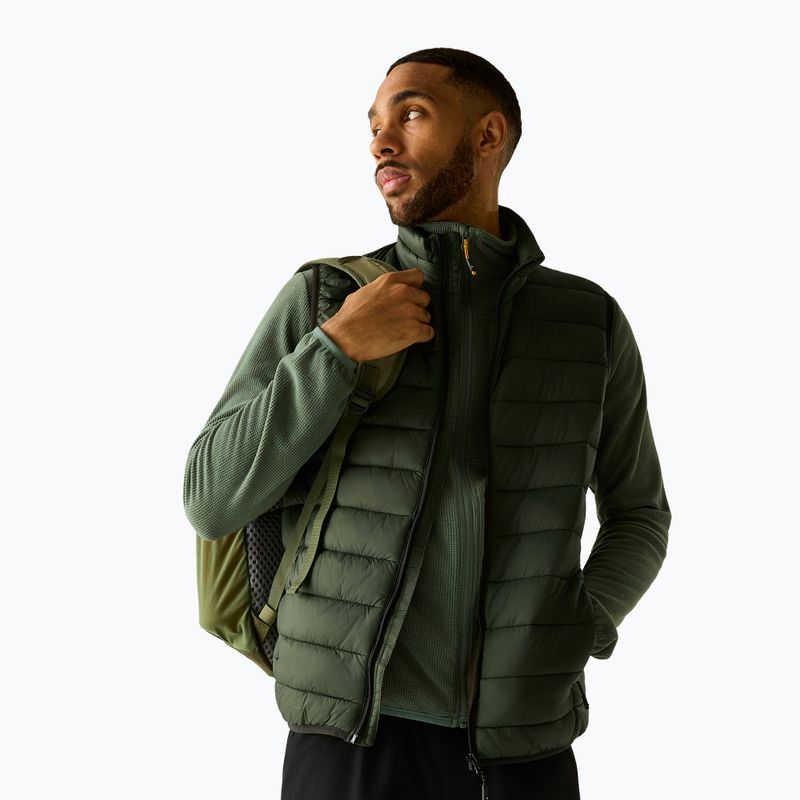 Men's gilet REGATTA Marizion B/W dark khaki 3