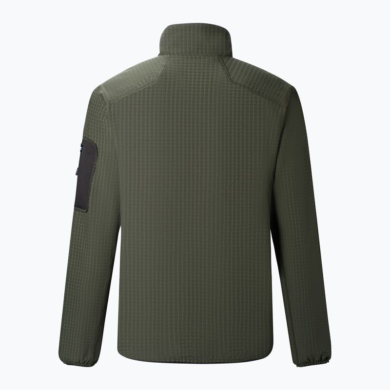 Men's sweatshirt REGATTA Baslinn dark khaki/black 9