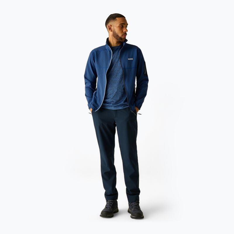 Men's sweatshirt REGATTA Baslinn aviator blue/navy 2