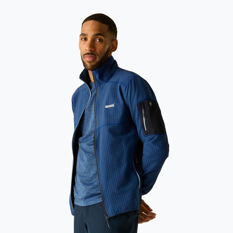 Men's sweatshirt REGATTA Baslinn aviator blue/navy 5