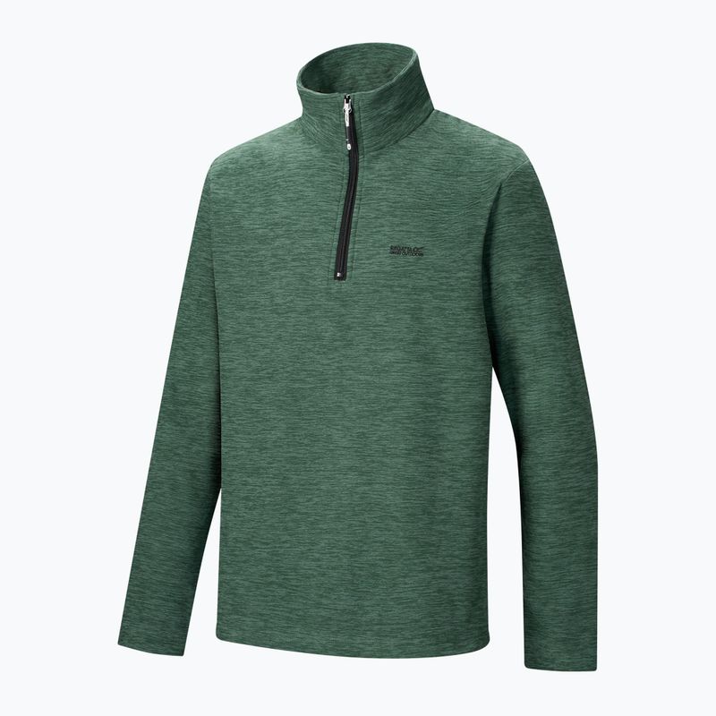 Men's fleece sweatshirt Regatta Thompson Marl dark forest green 8