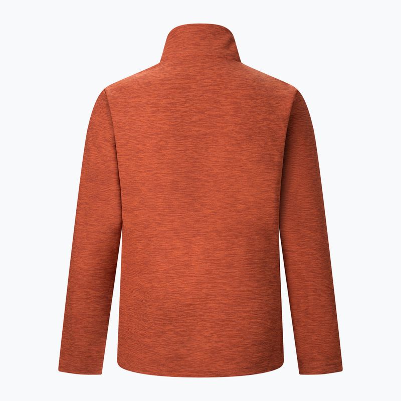 Men's fleece sweatshirt Regatta Thompson Marl burnt henna 9