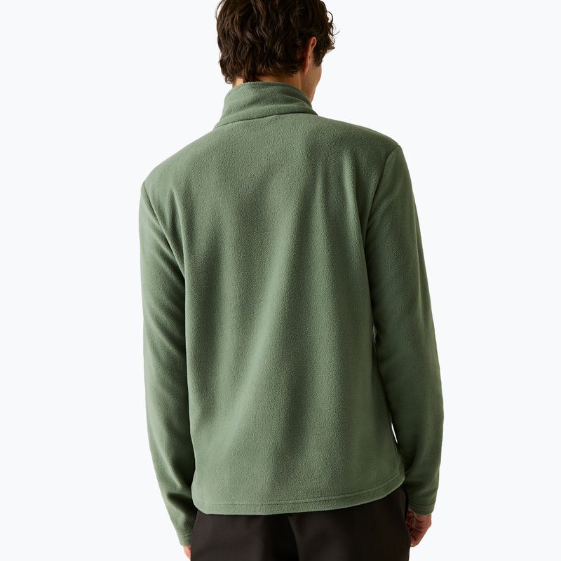Men's fleece sweatshirt Regatta Thompson dark forest green 3