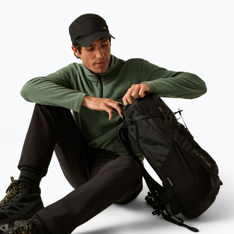 Men's fleece sweatshirt Regatta Thompson dark forest green 4