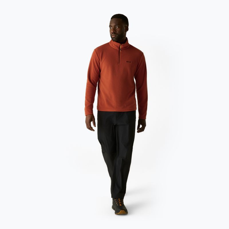 Men's fleece sweatshirt Regatta Thompson rooibos tea 2