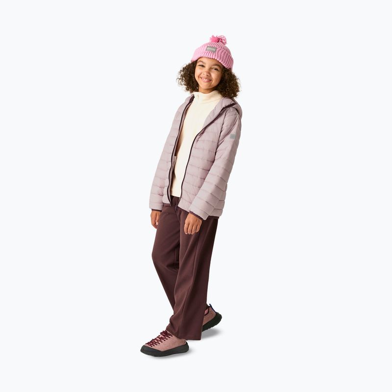 Children's down jacket Regatta Hooded Marizion powder lilac 6