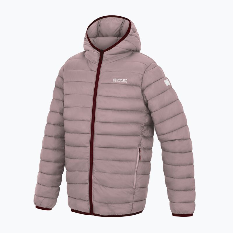 Children's down jacket Regatta Hooded Marizion powder lilac 3