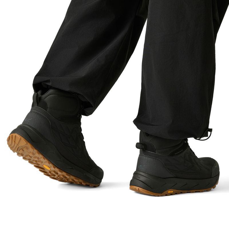 Men's hiking boots REGATTA Onyx Mid black gum 6