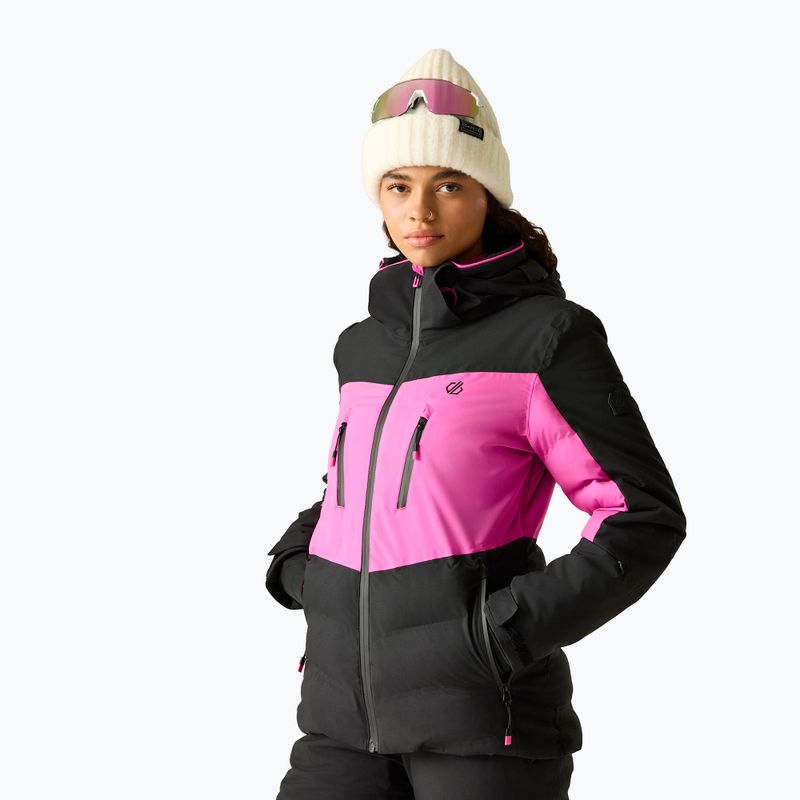 Women's ski jacket Dare 2b Carve It extreme pink/black