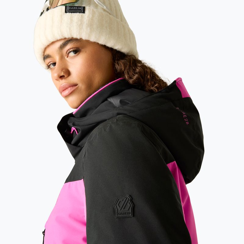 Women's ski jacket Dare 2b Carve It extreme pink/black 5