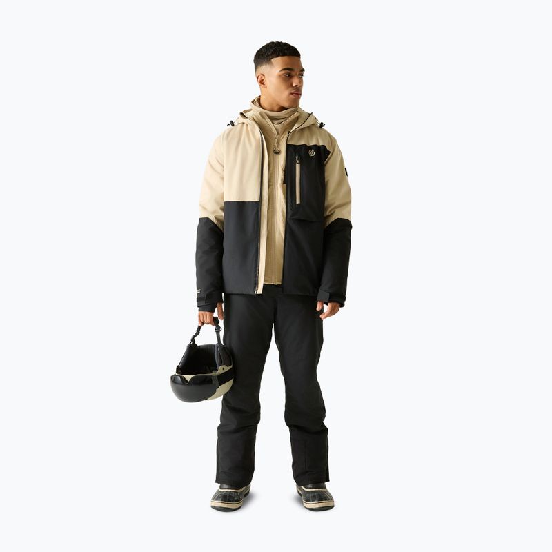 Men's ski jacket Dare2B Halfpipe IV Jacket white pepper/black 2