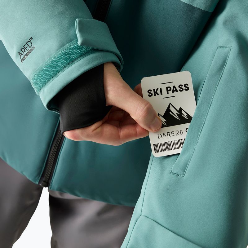 Men's ski jacket Dare2B Eagle IV Jacket teal/mediterranea 6