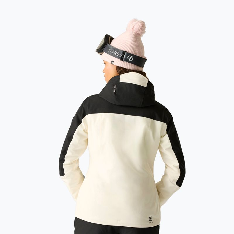 Women's ski jacket Dare2B Flurry III Jacket black/egret 3