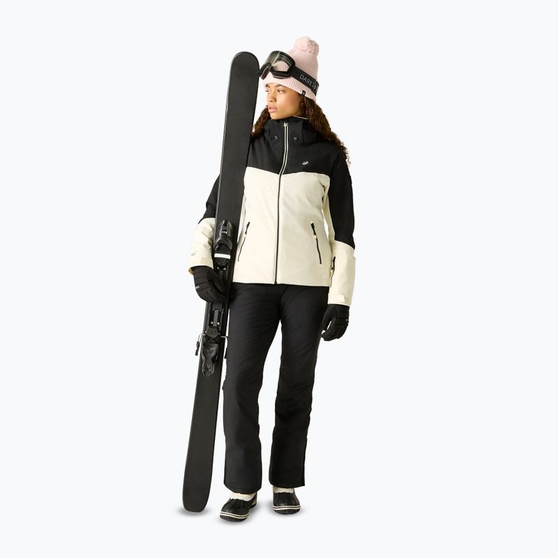 Women's ski jacket Dare2B Flurry III Jacket black/egret 4