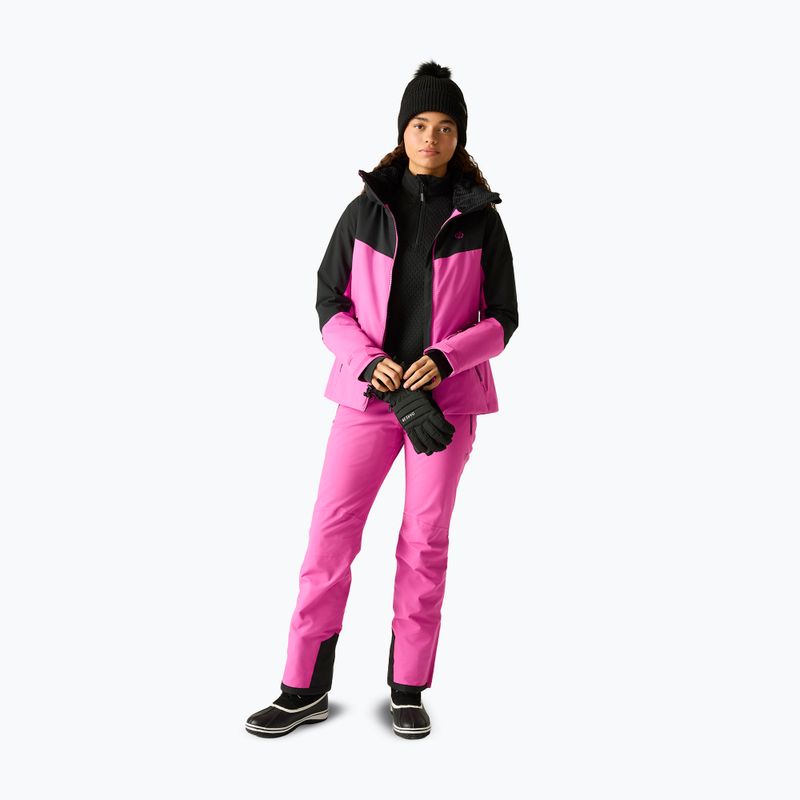 Women's ski jacket Dare2B Flurry III Jacket extreme pink/black 2