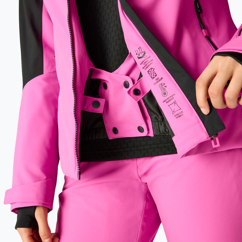 Women's ski jacket Dare2B Flurry III Jacket extreme pink/black 8