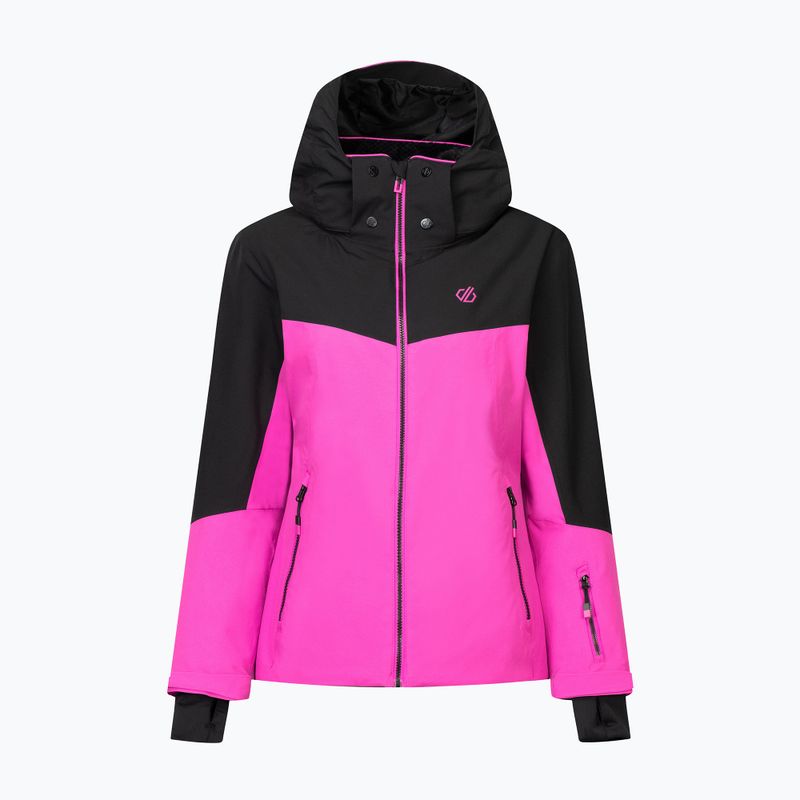Women's ski jacket Dare2B Flurry III Jacket extreme pink/black 10
