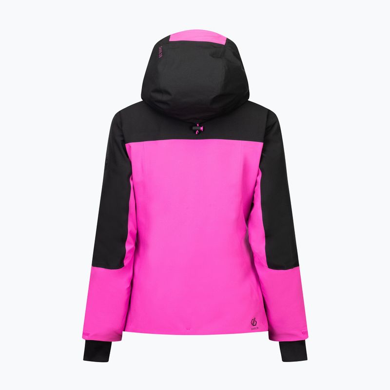 Women's ski jacket Dare2B Flurry III Jacket extreme pink/black 11