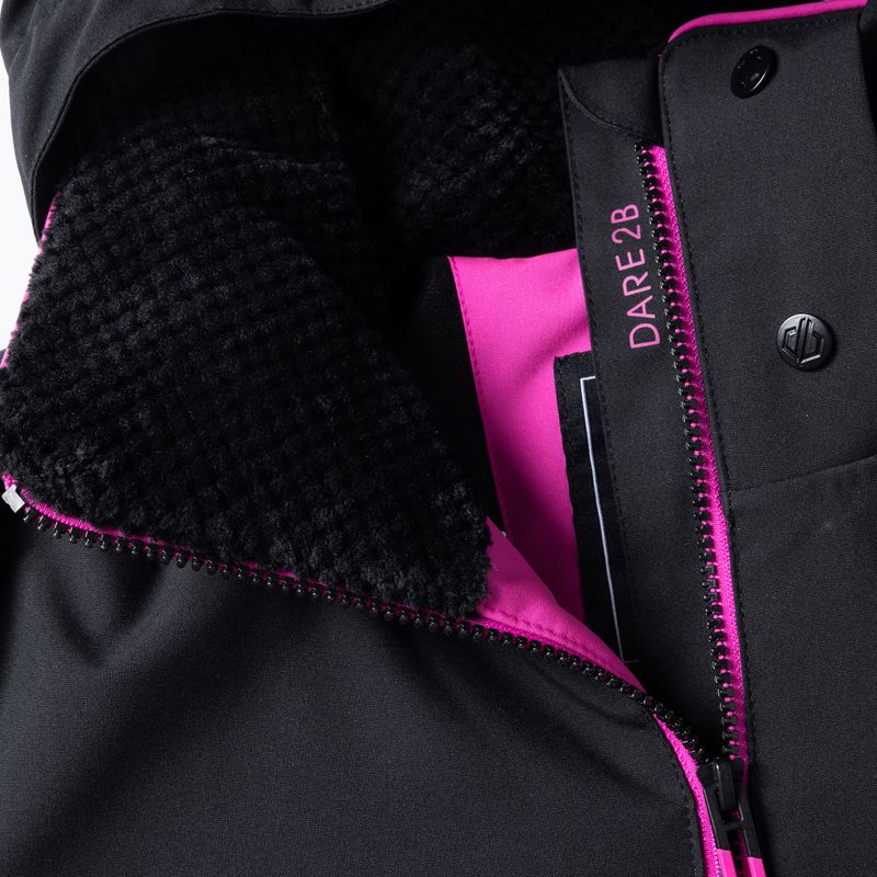 Women's ski jacket Dare2B Flurry III Jacket extreme pink/black 13
