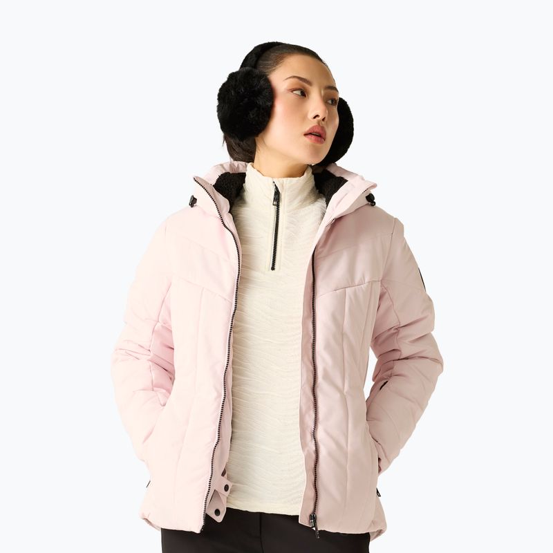 Women's ski jacket Dare2B Glacier II Jacket pink haze 4