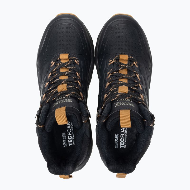 Men's hiking boots REGATTA Derino Mid Black/Rubber 3