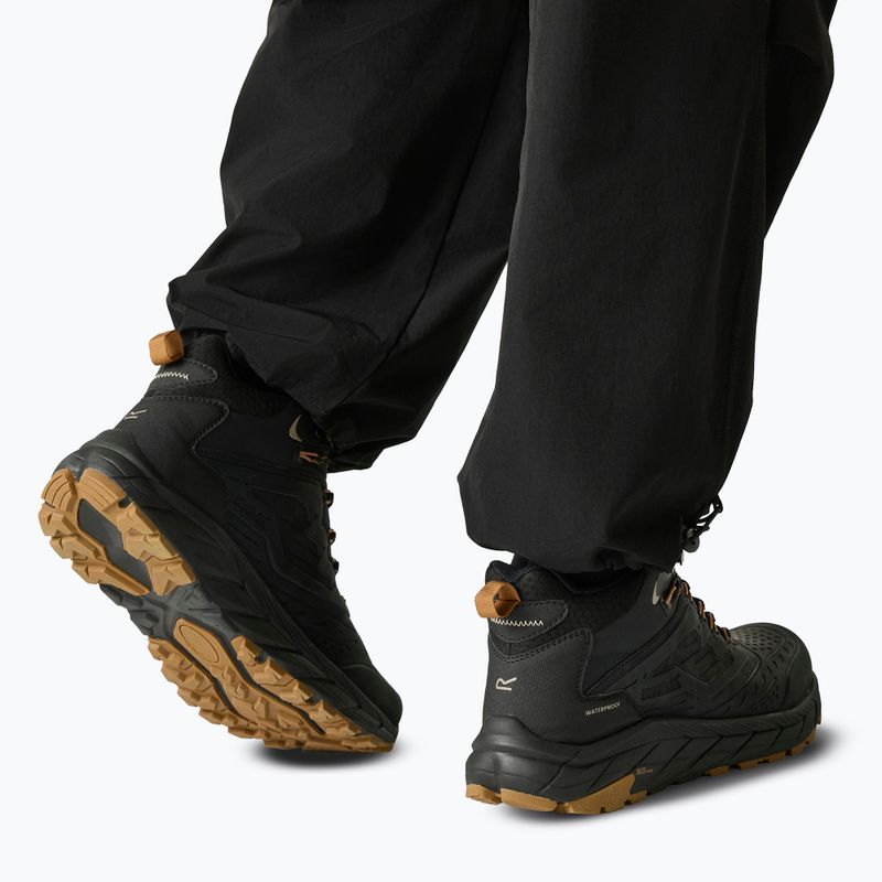 Men's hiking boots REGATTA Derino Mid Black/Rubber 8