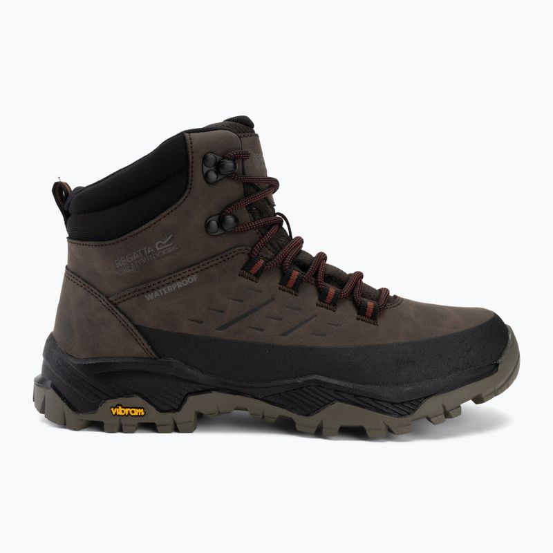 Men's trekking boots REGATTA Blake peat/burnt henna 2