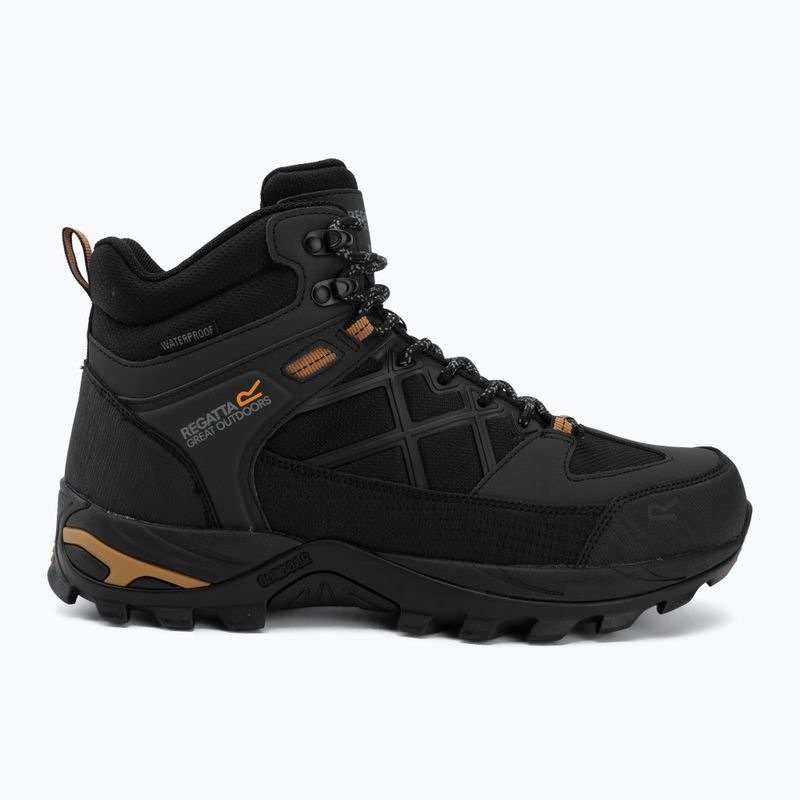 Men's trekking boots REGATTA Samaris III black/ash/wood 2