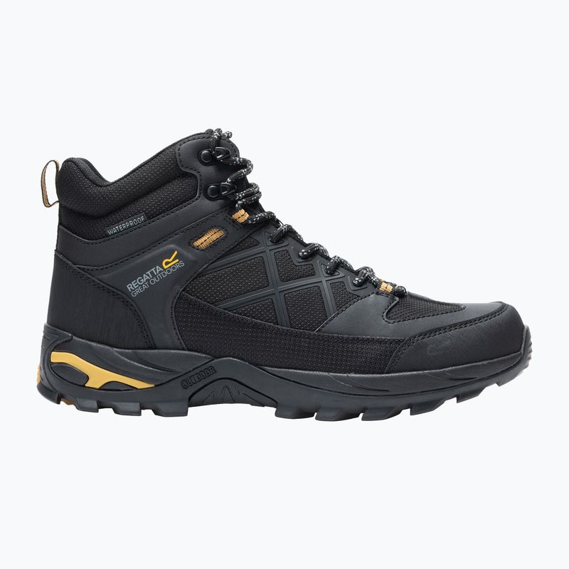 Men's trekking boots REGATTA Samaris III black/ash/wood