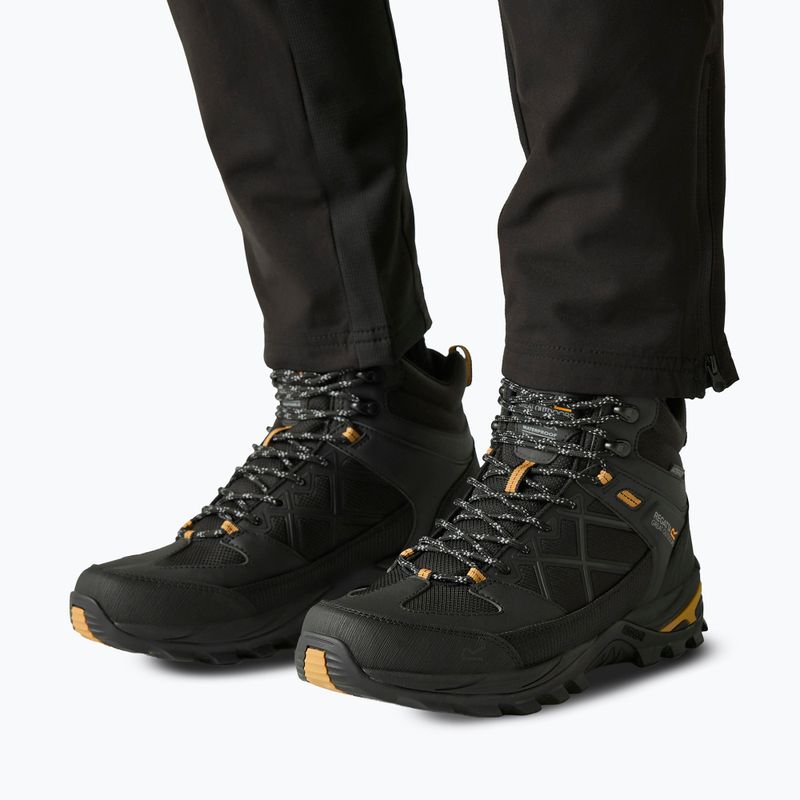 Men's trekking boots REGATTA Samaris III black/ash/wood 7