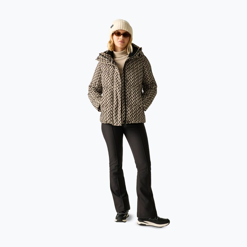 Women's ski jacket Dare 2b Allure Jacket white pepper geo print 2