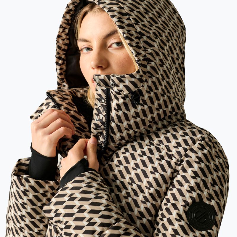 Women's ski jacket Dare 2b Allure Jacket white pepper geo print 6