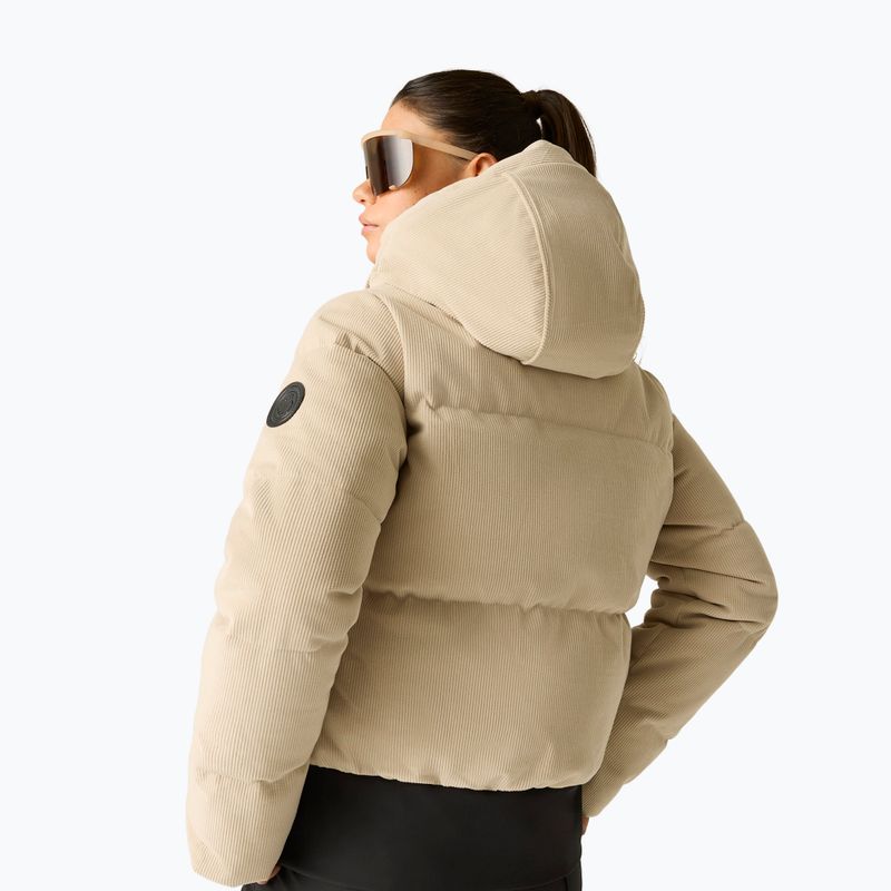 Women's ski jacket Dare2B Glitz II Jacket white pepper cord 3