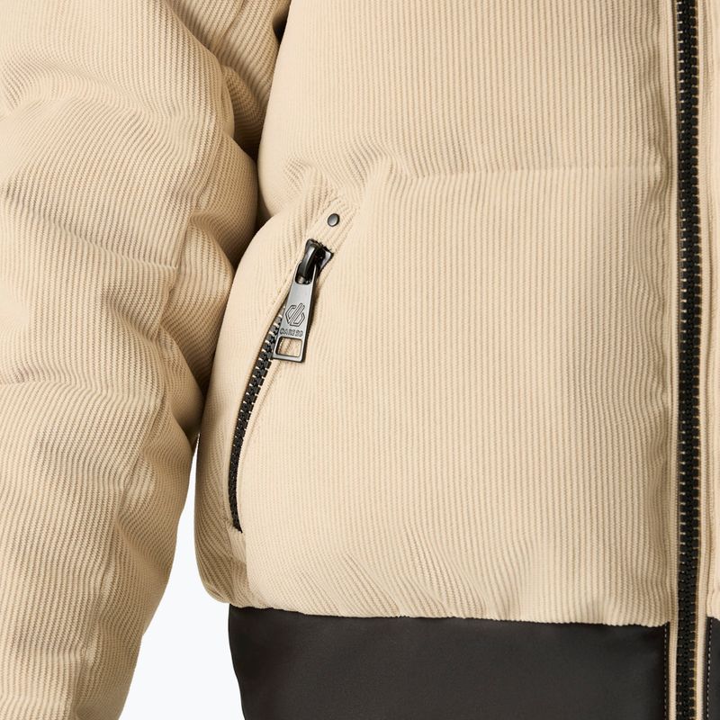 Women's ski jacket Dare2B Glitz II Jacket white pepper cord 9